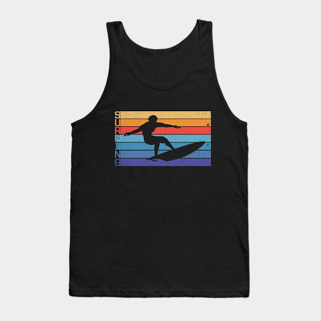 Surfing Tank Top by ThyShirtProject - Affiliate